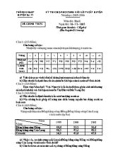 Đề thi chọn học sinh giỏi lớp 9 cấp huyện Ba Vì năm học 2015 -2016 môn thi Địa lí